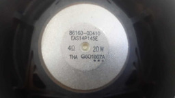 ALTO FALANTE DIANTEIRA DIREITA TOYOTA ETIOS 2013 A 2016 PRETO