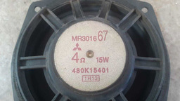 ALTO FALANTE DIANTEIRA L.E MITSUBISHI SPACE WAGON 2001 E 02 PRETO