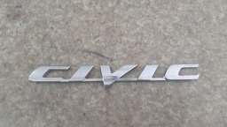 Emblema Logo Civic Tampa Traseira 2007 Até 2011