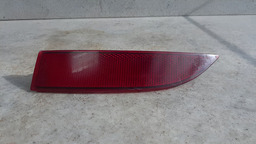 Refletor Parachoque Lado Esquerdo Renault Logan 2014 A 2018 Vermelho