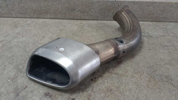 PONTEIRA ESCAPAMENTO PORSCHE CAYENNE 2005 A 2009 ORIGINAL PRATEADO