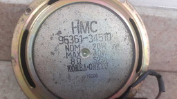 ALTO FALANTE DIANTEIRA ESQUERDA HYUNDAI SONATA 1997 A 2005 PRETO