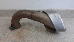 PONTEIRA ESCAPAMENTO PORSCHE CAYENNE 2005 A 2009 ORIGINAL #2 PRATEADO