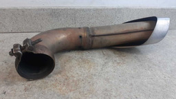 PONTEIRA ESCAPAMENTO PORSCHE CAYENNE 2005 A 2009 ORIGINAL #2 PRATEADO