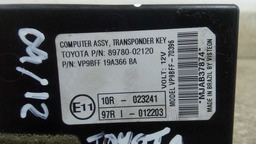 MÓDULO IMOBILIZADOR TOYOTA COROLLA 1.8 2009 A 2014