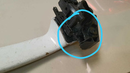 PUXADOR EXTERNA D.D VW PASSAT VARIANT 2009 BRANCO