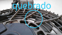 VENTOINHA DO RADIADOR MITSUBISHI PAJERO FULL 3.2 2008