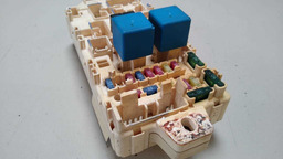 MÓDULO CAIXA FUSÍVEIS MITSUBISHI PAJERO FULL 3.2 2008 DIESEL