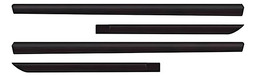 Friso Lateral Celta Até 2005 4 Portas Modelo Original Preto