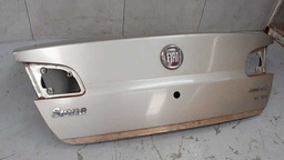 TAMPA TRASEIRA FIAT SIENA 2009 A 2012 COM DETALHE CINZA-CLARO