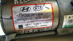 MOTOR PARTIDA VERA CRUZ AZERA SANTA FÉ 3.3 3.5 3.8 \12