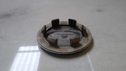 CALOTA CENTRAL RODA LAND ROVER EVOQUE 2012 2013 PRETO