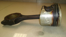 BIELA COM PISTÃO RENAULT TWINGO 1.0 8V 1995 1996 (2)