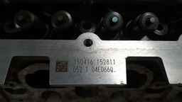 CARCARCA CABECOTE GOLF TSI 1.4  ALT.115.62 P/RETIFICAR 