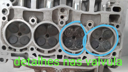 CARCARCA CABECOTE GOLF TSI 1.4  ALT.115.62 P/RETIFICAR 