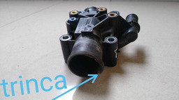 CARCAÇA VÁLVULA TERMOSTÁTICA CITROEN C3 1.6 2014 2015