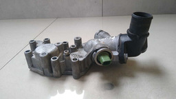 CARCAÇA VÁLVULA TERMOSTÁTICA PEUGEOT 206 1.4  2007 2008