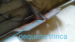 MOLDURA TAMPA TRASEIRA TOYOTA COROLLA 2003 2004