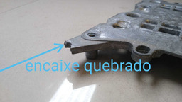 SUPORTE CHAPA COLETOR BMW 320I 2.0 2013 2014 2015 TURBO