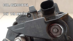 ALTERNADOR AUDI A4 Q5 2.0 2010 2011 A 2014 06H903016 140A