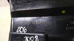 MOLDURA PAINEL CENTRAL DIFUSOR PEUGEOT 206 2008