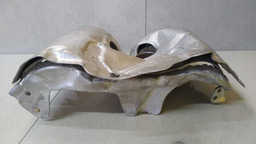 DEFLETOR CALOR TURBINA BMW X6 4.4 V8  2009 A 2012 TURBINA