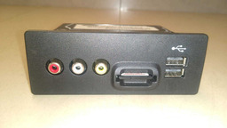 ENTRADA TOMADAS AUXILIAR FORD FUSION 2.0 2014 2015 PRETO