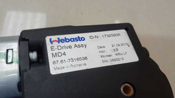 MOTOR TETO SOLAR BMW 320I 2.0 2016