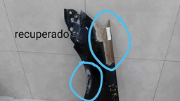 PARALAMA LADO ESQUERDO  GOL G6  2011 2012