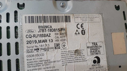 RÁDIO MULTIMÍDIA FORD KA 2019 A 2021 PRETO