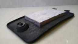 TAMPA BAGAGITO DIREITO VW PASSAT VARIANT 2010 PRETO