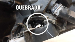 FAROL ESQUERDO TOYOTA COROLLA 2017 LED COM DETALHE