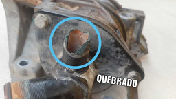 BOMBA DE ÁGUA PEUGEOT 207 1.4 2010 COM DETALHE