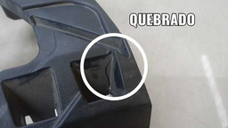 SUPORTE FAROL DE MILHA ESQUERDO VW GOLF TSI 2014 A 2017