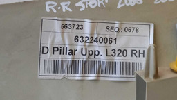 MOLDURA COLUNA CENTRAL SUP. D RANGE ROVER SPORT 2006 2007