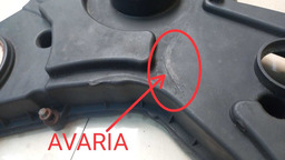 TAMPA PROTETOR CORREIA MOTOR DISCOVERY 4 3.0 V6 2014 2015