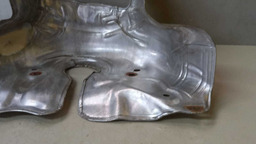 DEFLETOR PROTETOR CALOR ESCAPE CITROEN C3 1.4 2011 A 2014