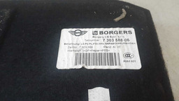 TAMPA BAGAGEM PORTA MALAS MINI COOPER S 2016 PRETO