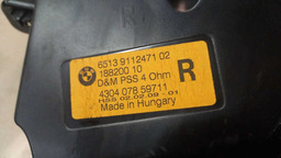 ALTO FALANTE TWEETER COLUNA L D BMW X6 XDRIVE 4.4 2009 2010 PALHA