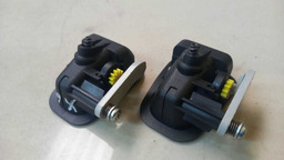 PAR GANCHOS TAMPA TRASEIRA BMW X6 XDRIVE 4.4 V8 2009 2010