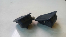 PAR GANCHOS TAMPA TRASEIRA BMW X6 XDRIVE 4.4 V8 2009 2010