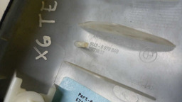 MOLDURA COLUNA TRASEIRA ESQUERDO BMW X6 XDRIVE 4.4 2009 2010