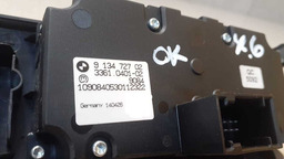 COMANDO FAROL MILHA BMW X6 XDRIVE 2010 ORIGINAL