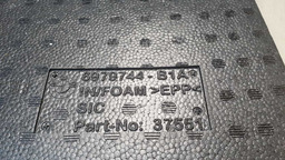 PISO TRASEIRO ISOPOR LADO DIREITO BMW X6 XDRIVE 2010