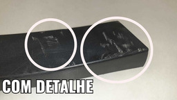 MOLDURA RODA TRASEIRA ESQUERDA BMW X3 2014 COM DETALHE