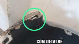 PARACHOQUE TRASEIRO CITROEN C3 2012 A 2015 COM DETALHE