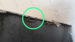 PARACHOQUE TRASEIRO CITROEN C3 2012 A 2015 COM DETALHE