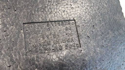 PISO TRASEIRO ISOPOR LADO ESQUERDO BMW X3 2014