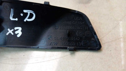 MOLDURA BOTÃO TRAVA PORTA DIANTEIRA DIREITO BMW X3 2.0 2014