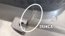 SOBRECAPA PARACHOQUE DIANTEIRO TOYOTA HILUX SW4 2018  CINZA-CLARO